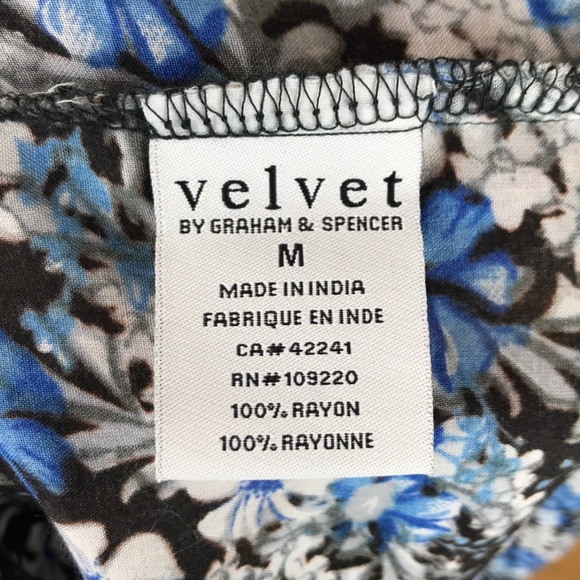 Velvet | Vibrant Floral Blouse - Picture 7 of 7